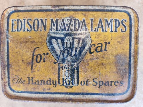 Vintage edison mazda - edison,