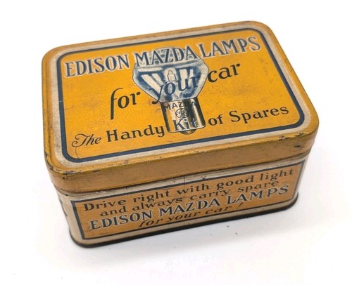 Vintage edison mazda - mazda, lamps